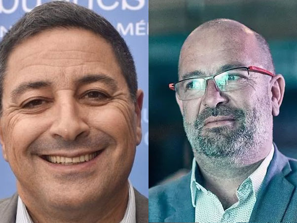 Mardi 4 février 2025 Arnaud ROGG et Olivier ROINE à Cagnes-sur-mer